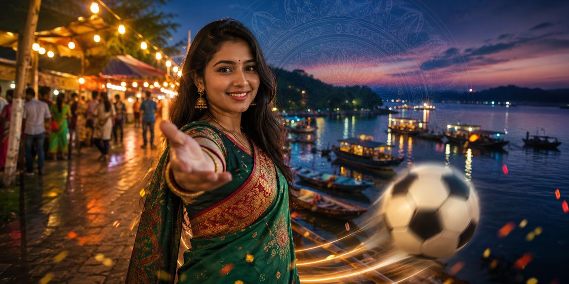 রাঙামাটির নাইট মার্কেটে মোবাইলে ফুটবল বেটিং করছেন ব্যবহারকারী